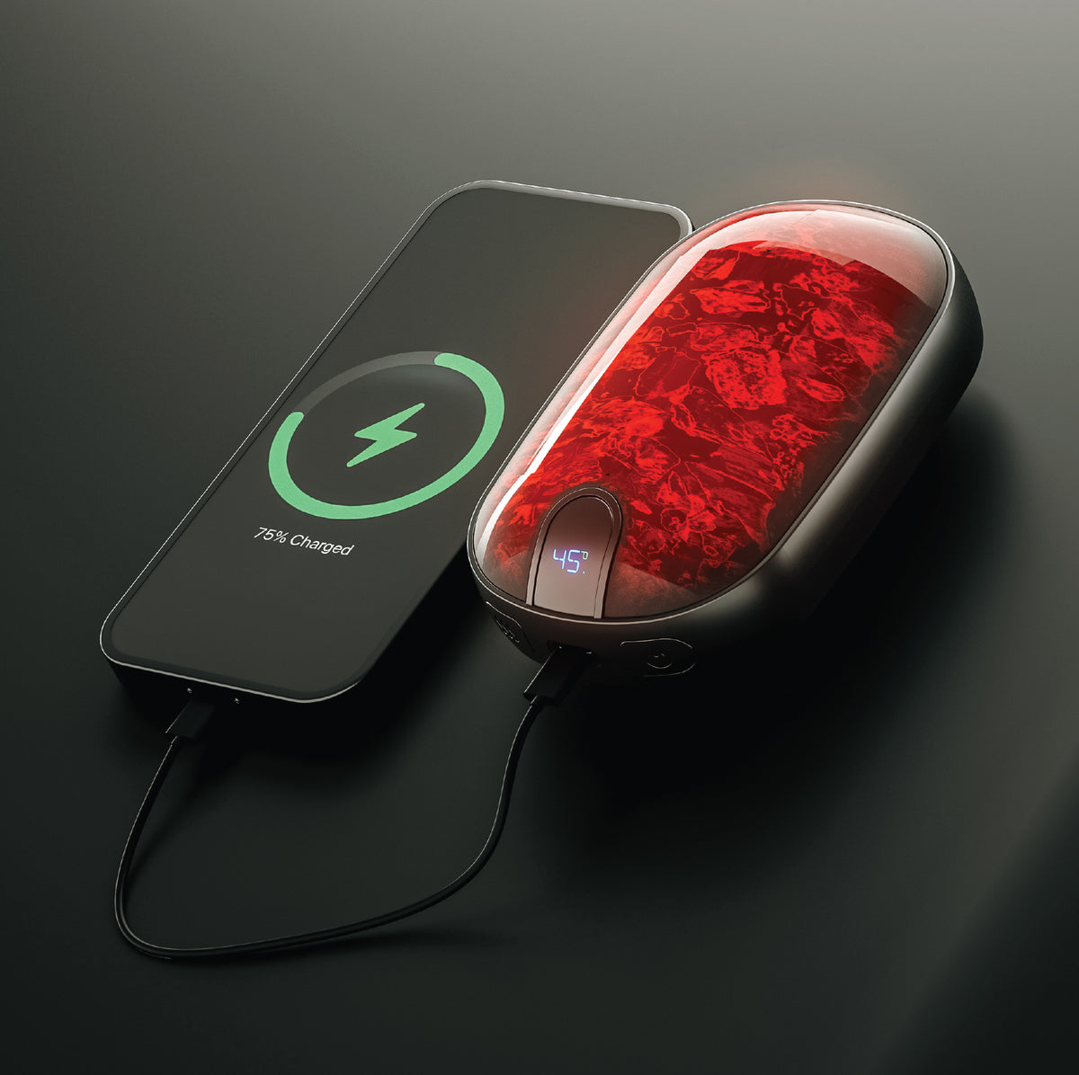 5000mAh POWER BANK & HAND WARMER